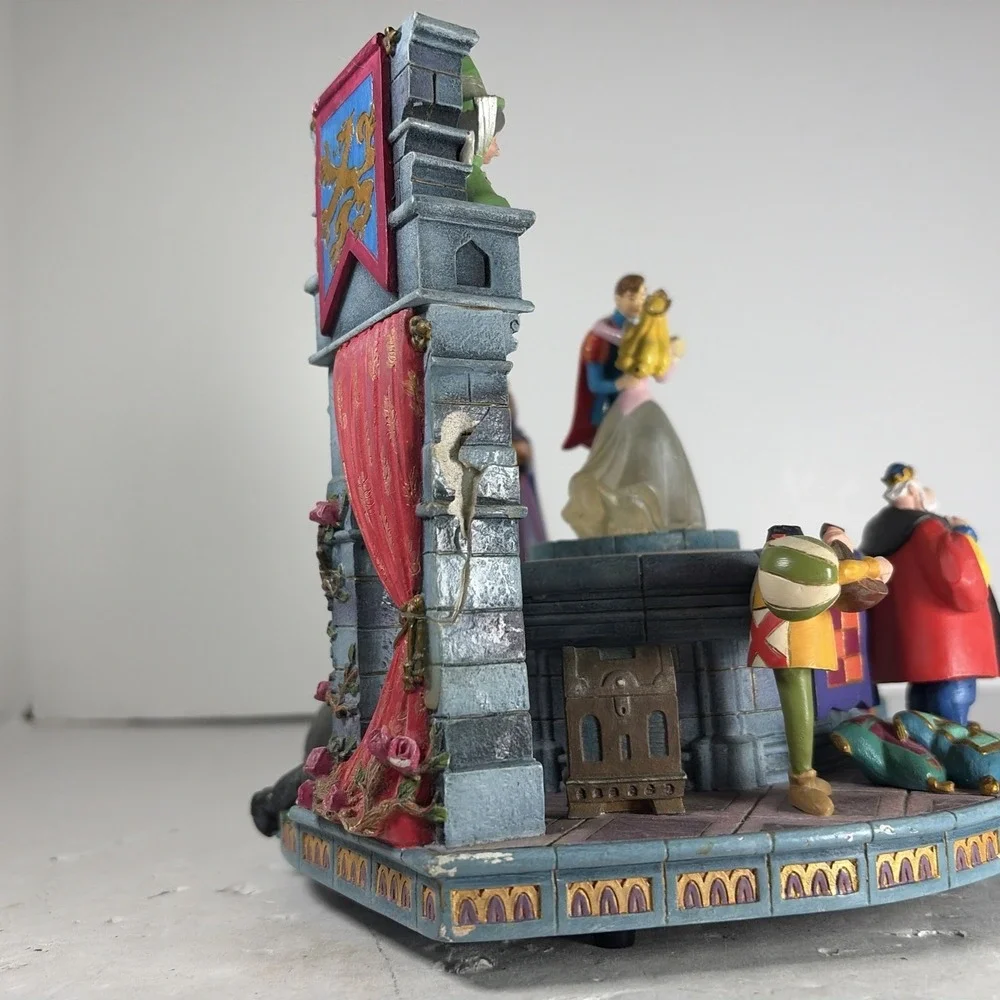 Disney Sleeping Beauty Once Upon a Dream Musical Snow Globe FOR PARTS